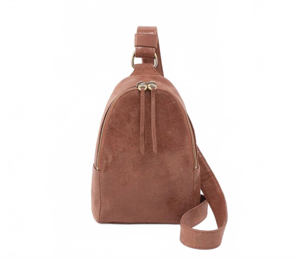 NEW HOBO fern sling bag in saddle
